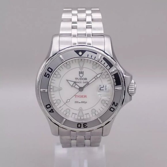 TUDOR Prince Date Hydronaut TIGER 40mm Watch Stainless Steel Ref main image 12